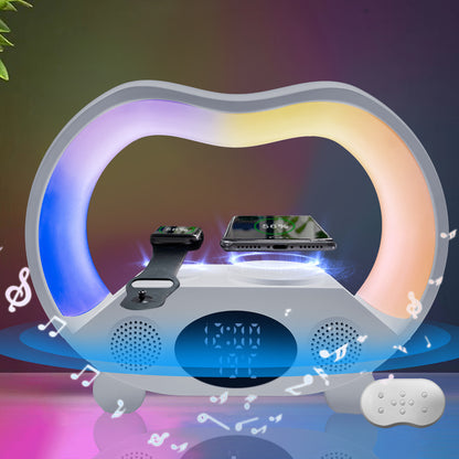 6 In 1 Remote control Bluetooth LED Lamp Carica Wireless Bluetooth Speaker