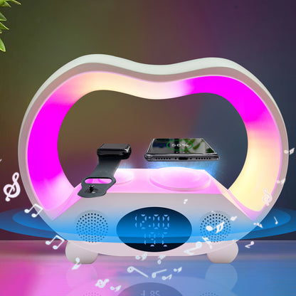 6 In 1 Remote control Bluetooth LED Lamp Carica Wireless Bluetooth Speaker